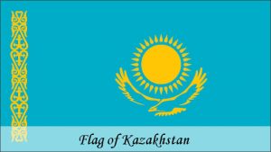Flag of Kazakhstan