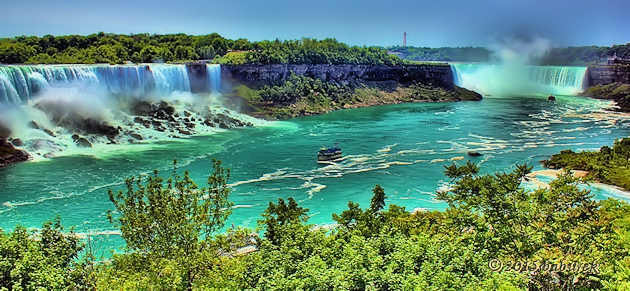 Panoramic Niagara Falls