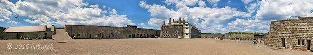Panoramic view of Fort George on Citadel Hill