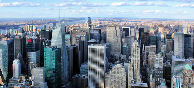 View on New York City - Manhattan - Central park from the Empire State building