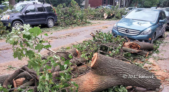 Montreal Storm Aug. 22. 2017